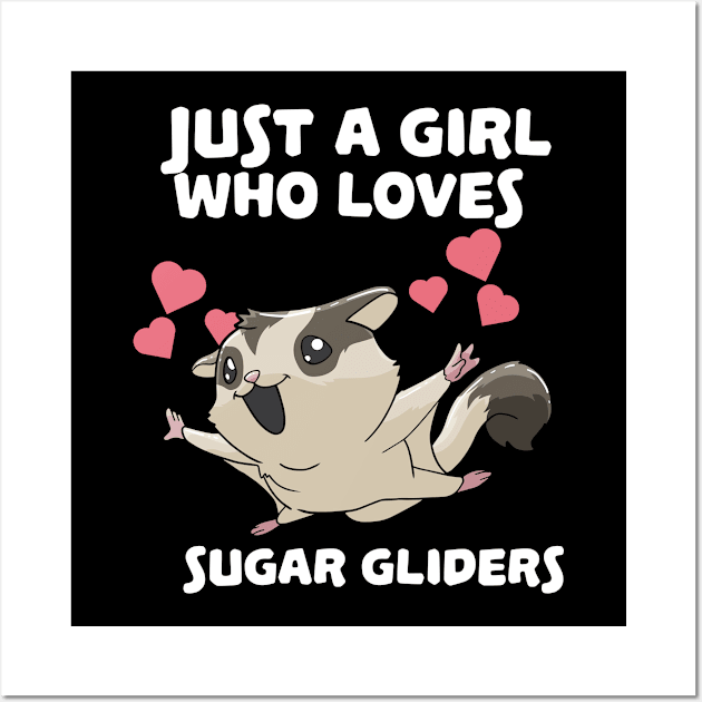 Sugar Glider Sugar Glider Lover Wall Art by CreativeGiftShop